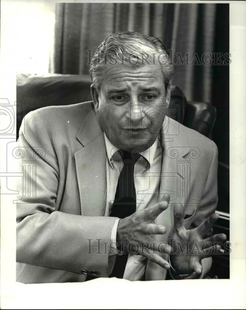 1982 Press Photo Browns owner Art Modell - cva33854