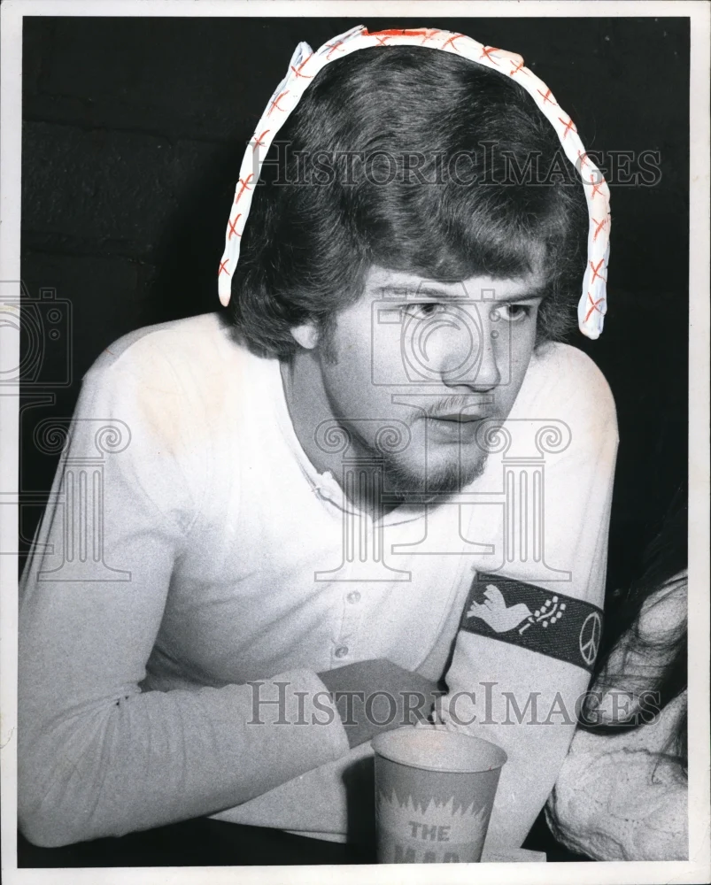 1972 Press Photo Jeff Simpson of Wright Airlines