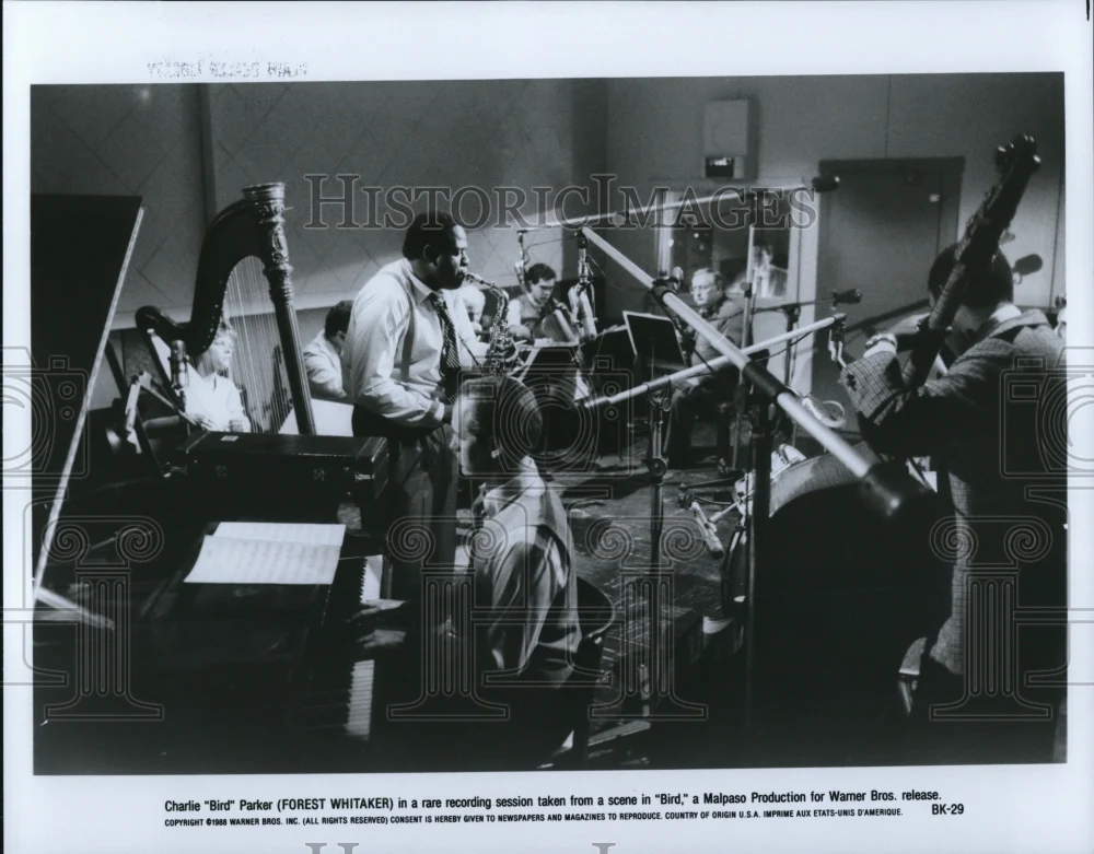 1989 Press Photo Forest Whitaker in Bird - cvp65204