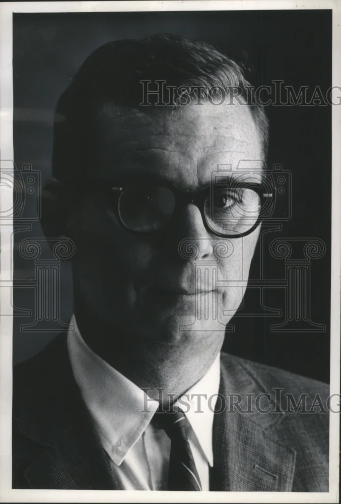 1965 Press Photo George Everitt, Madison, WI, is honored by Milwaukee Symphony