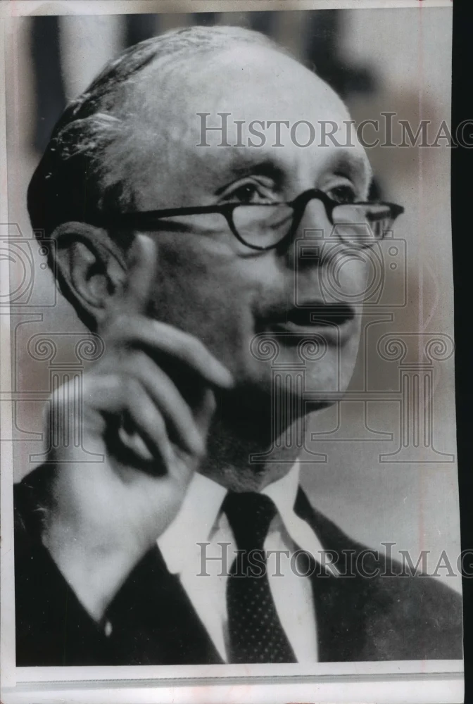 1963 Press Photo Sir Alec Douglas Home, British Prime Minister - mjb56983