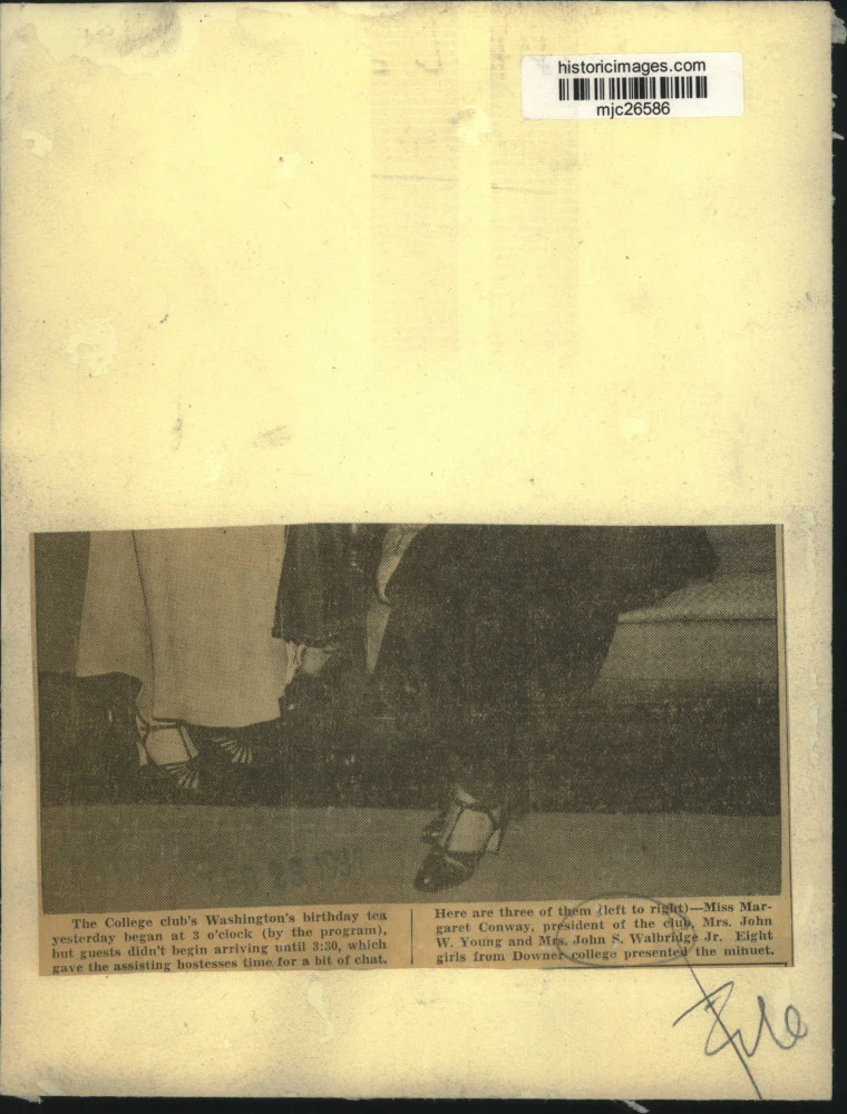 1931 Press Photo Mrs. John S. Walbridge Jr and others at College club, Milwaukee - Image 2
