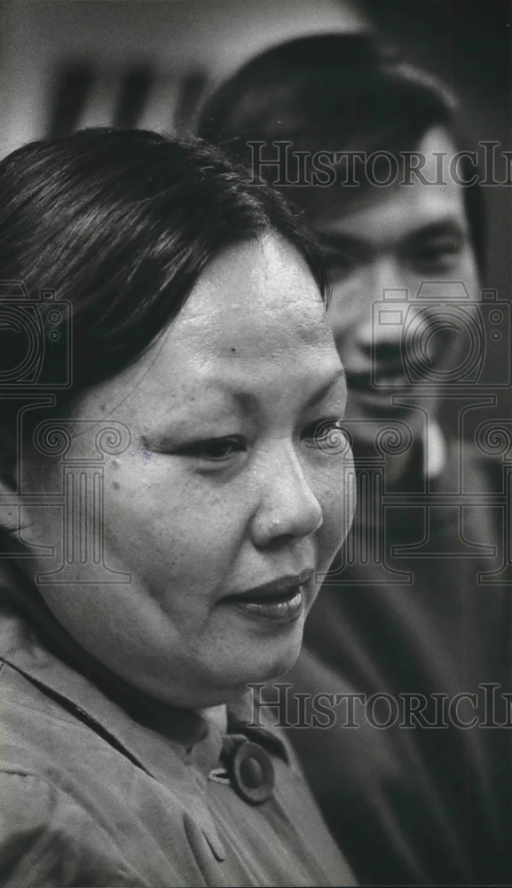 1978 Press Photo Vietnam War - Thi Anh Chung, Tuan Chung, Refugees - mjm05941