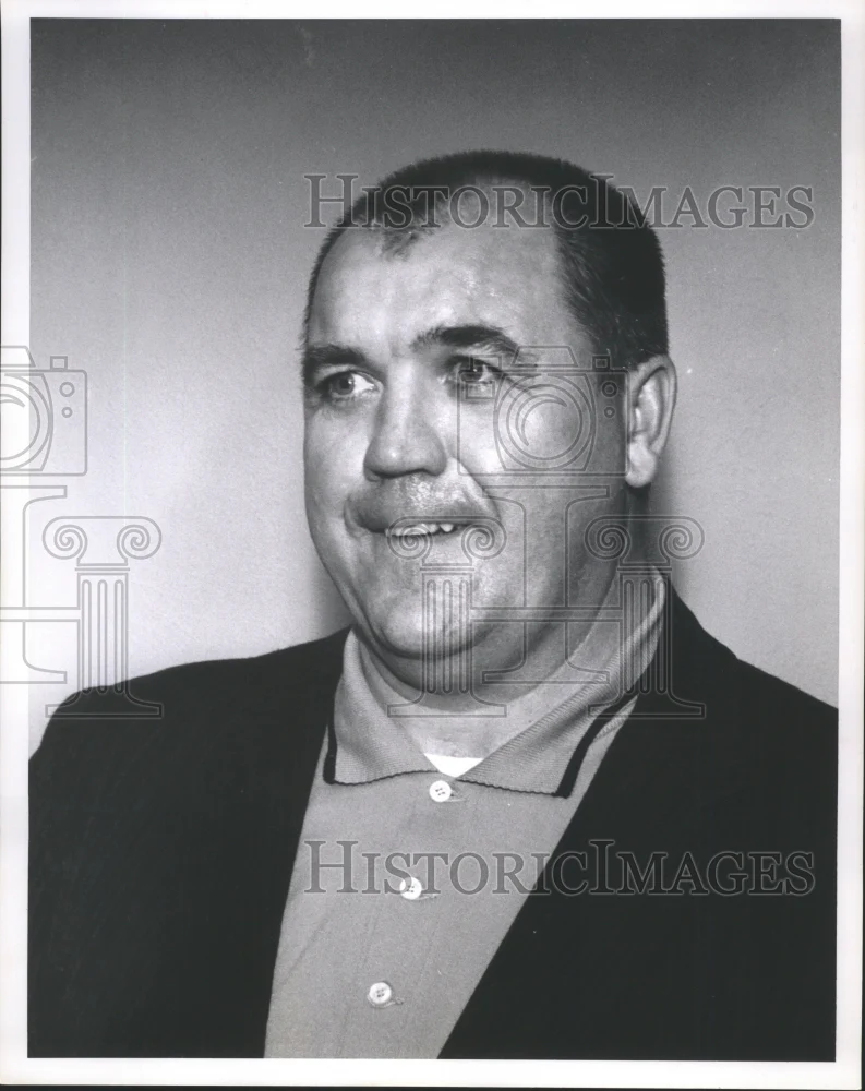 1962 Press Photo Ted Fritsch, smiling, June 1962. - mjt05988