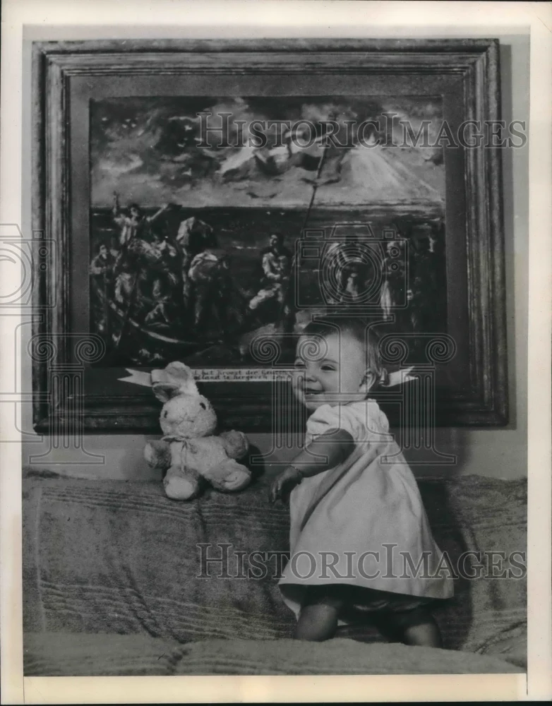 1944 Press Photo The Netherlands youngest Princess, Margriet Francisca