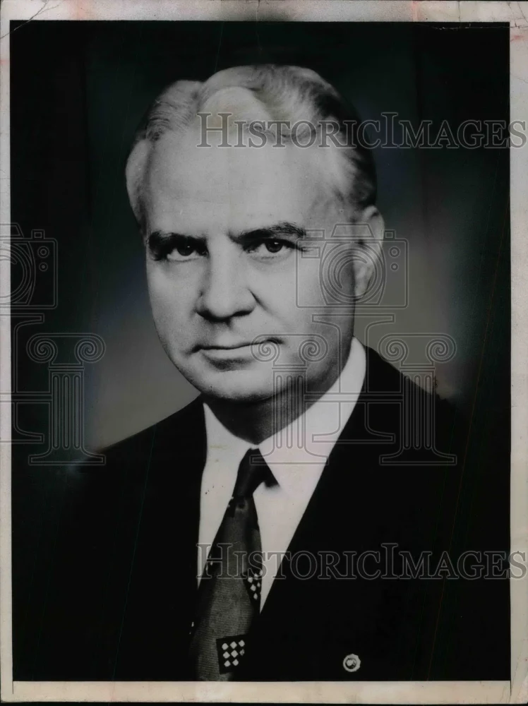 1944 Press Photo John W. Bricker Governor Ohio - nea44954