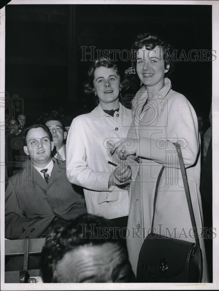 1959 Press Photo Maureen Walker & Acellee Nichols - neb59285