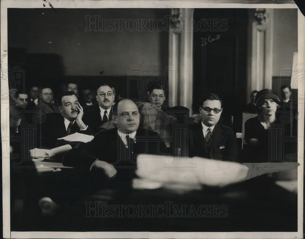 1925 Press Photo French Vice consul Pierre Morrachine & Mrs Morrachine