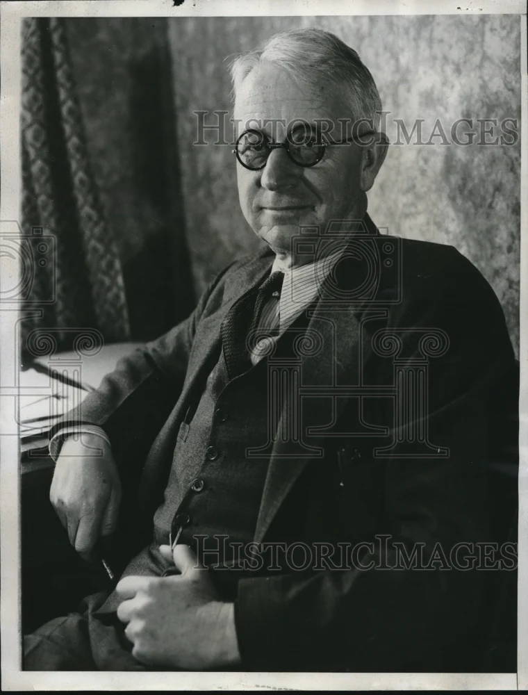 1933 Press Photo HF Bulger Is Immortal And Has Beat Death Nineteen Times
