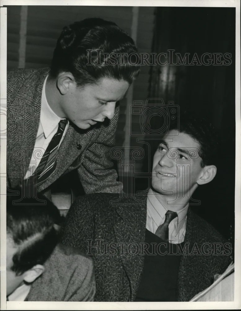 Press Photo Milton Dolkin & Dan Ginsburg of Los Angeles City College