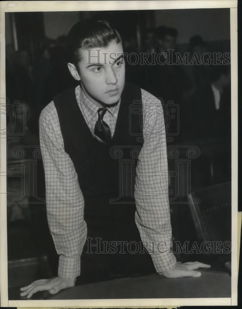 1937 Press Photo Nick Megugorac, convicted murderer fro San Quentin prison