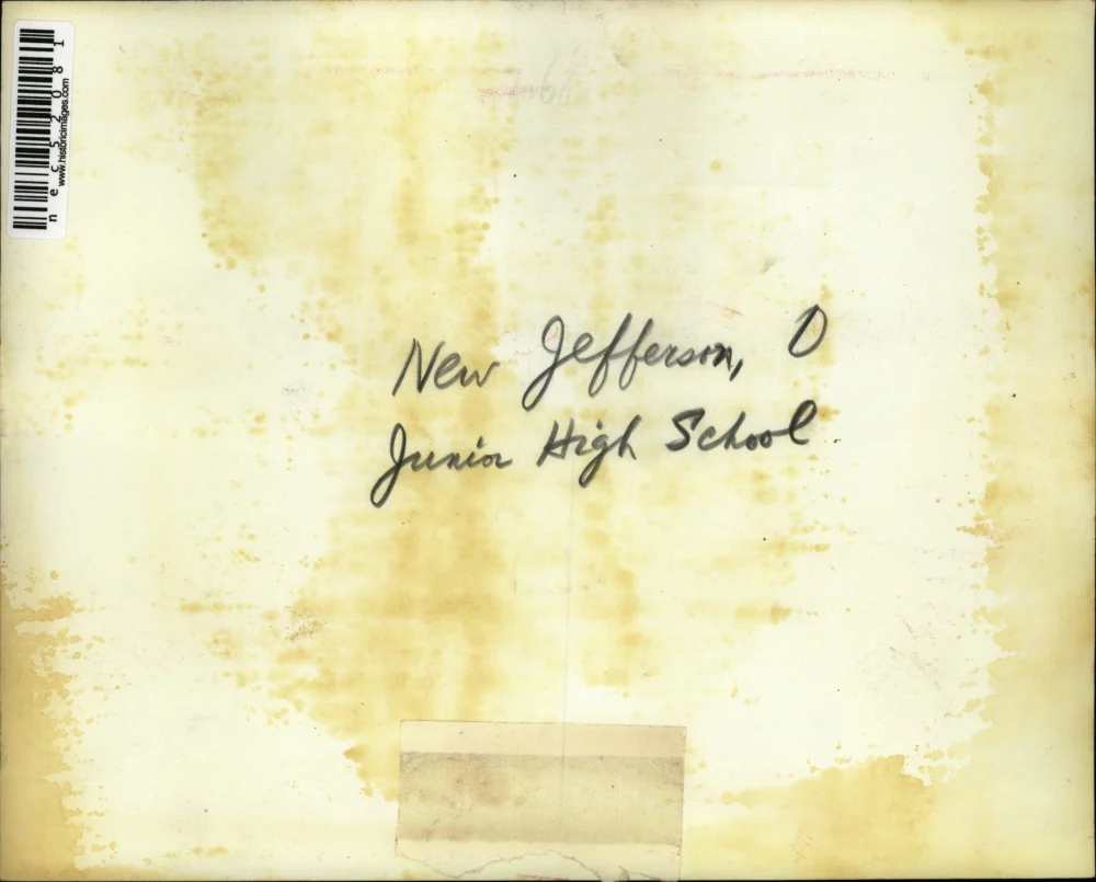 Press Photo New Jefferson, Ohio Jr High School construction - Image 2