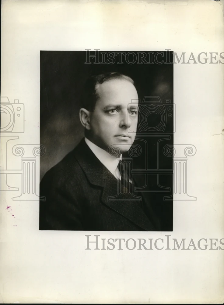 Press Photo HD Shute Vice President Westinghouse Electric Manufacturing