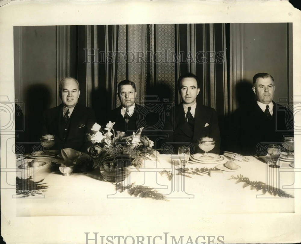 Press Photo Chrysler Sales Corporation Frank Murphy Michigan Mayor - nec56690
