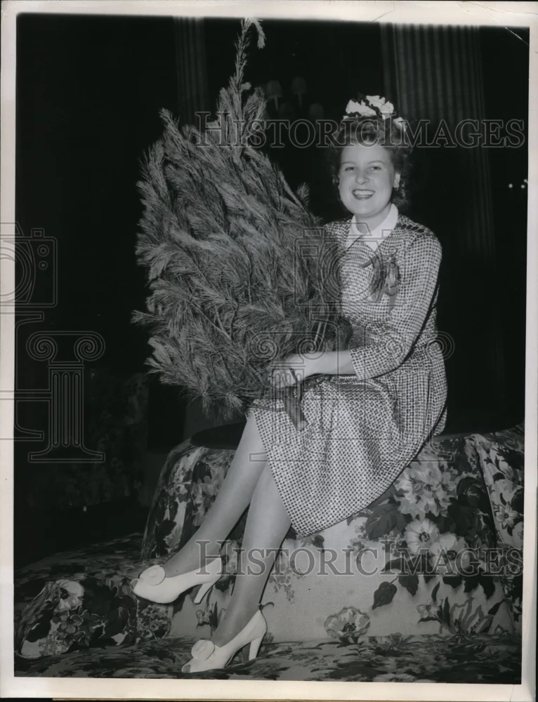 1944 Press Photo Chicago,Ill Marqueuerite Staples,Democratic National Convention