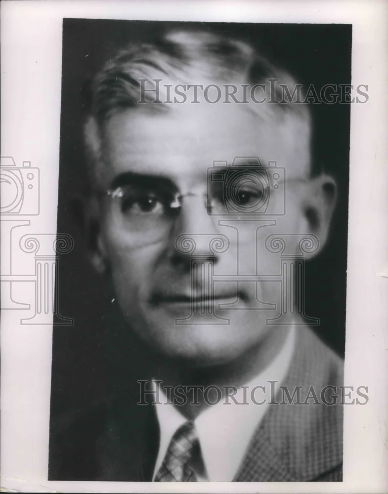 1954 Press Photo Harry S Eldred VP of Armour & Co