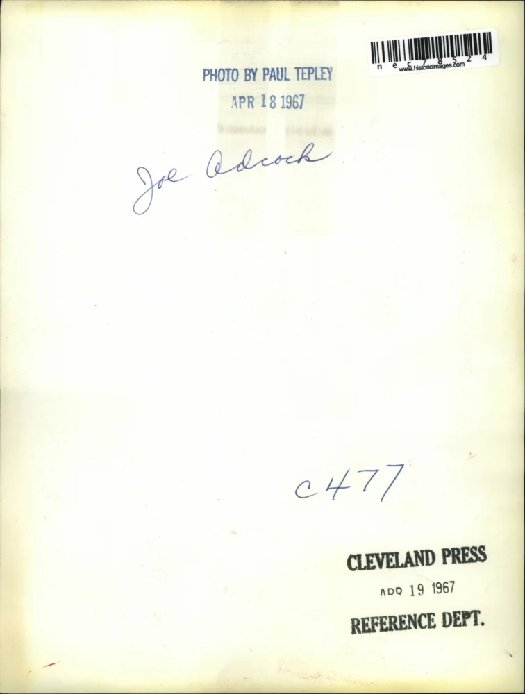 1967 Press Photo Joe Adcock - Image 2