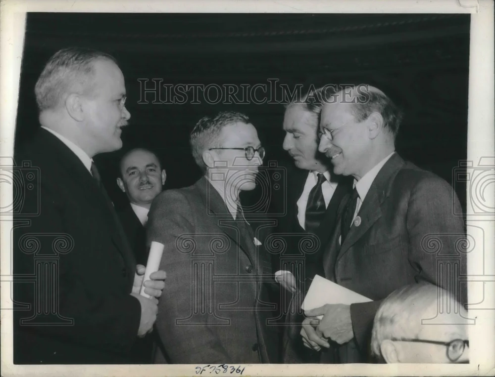 1945 Press Photo San Francisco Soviet VM Molotov, UKs Anthony Eden