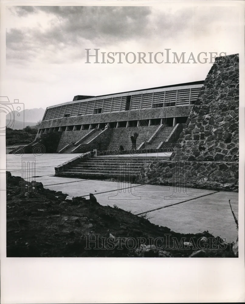 1952 Press Photo Jai Jai fronton at National University of Mexico