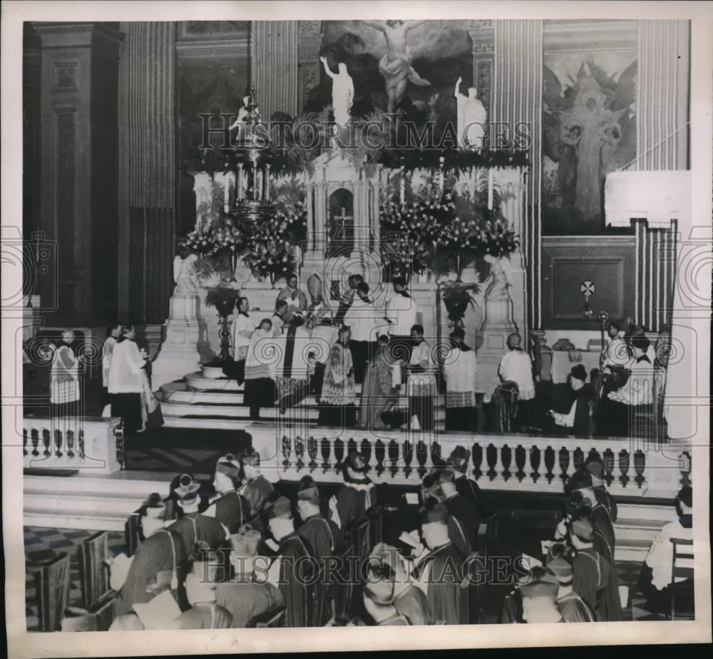 1952 Press Photo Philadelphia Pa Bishop Joseph