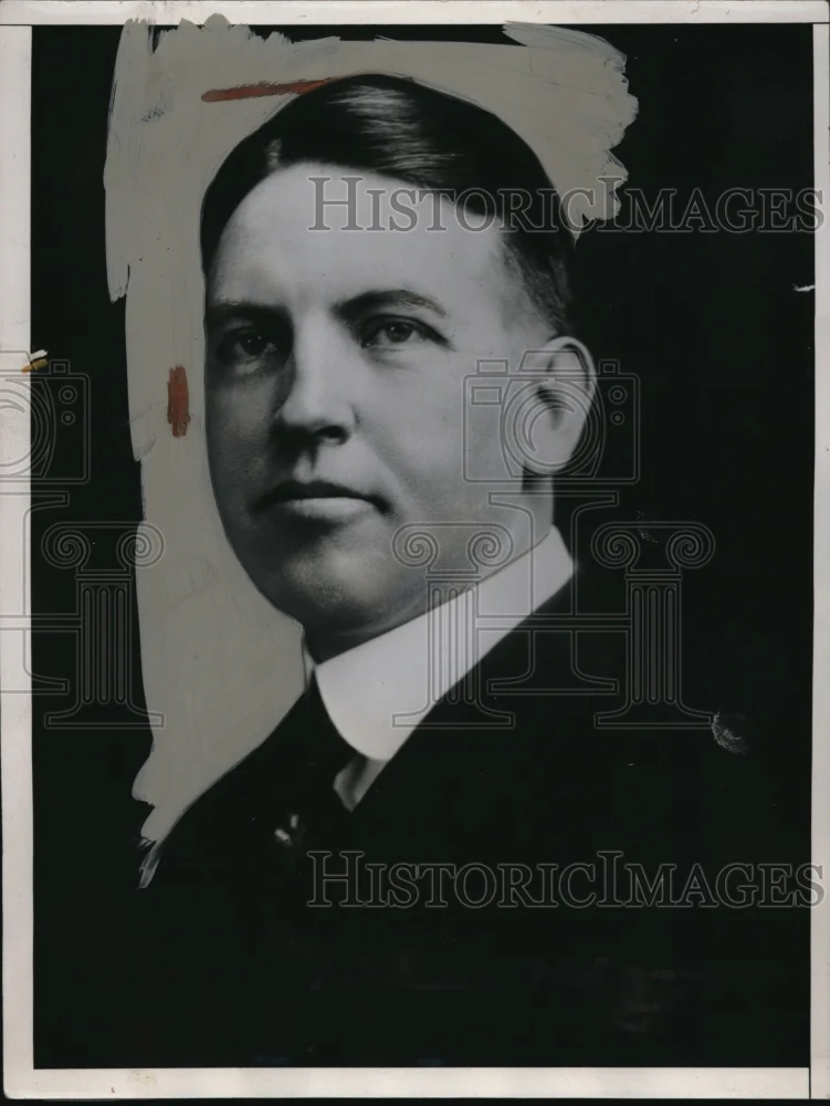 1936 Press Photo Dr Wilbur E Hammaker Pastor of Trinity Methodist Church