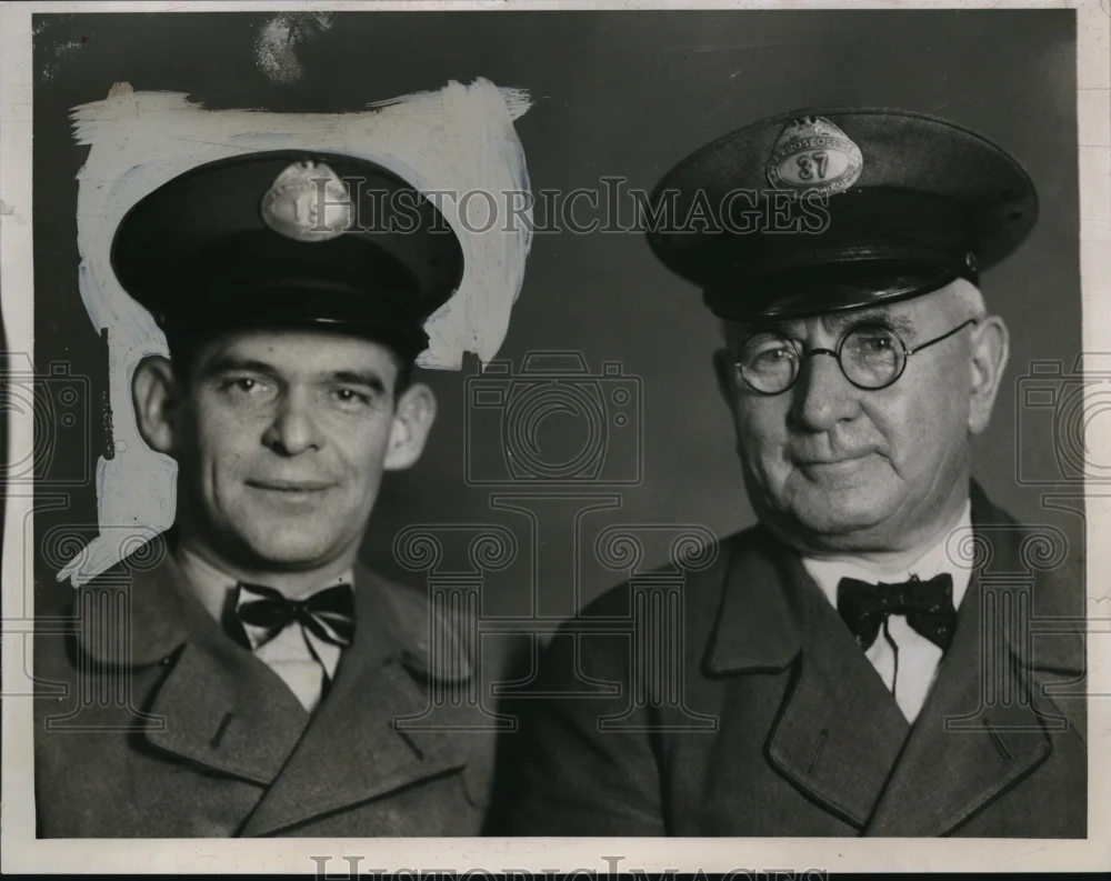 1935 Press Photo James M Lynch and W.H. Cuyler