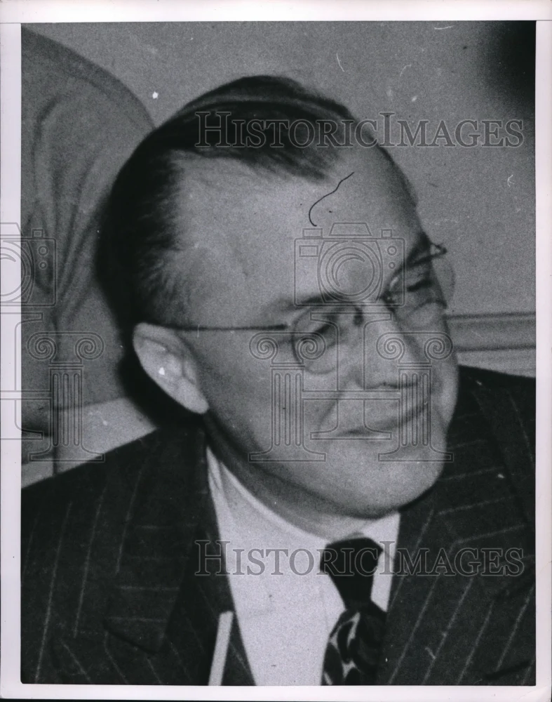 1953 Press Photo Milton Eisenhower