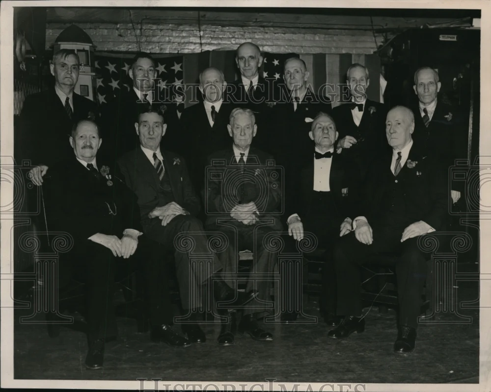 1939 Press Photo Hurricane survivors of 1889 meet in Boston