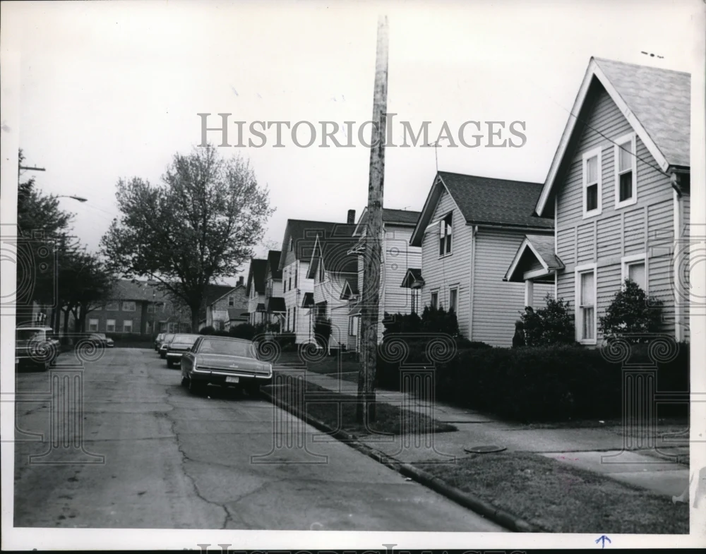 1968 Press Photo Home of John Veninskik