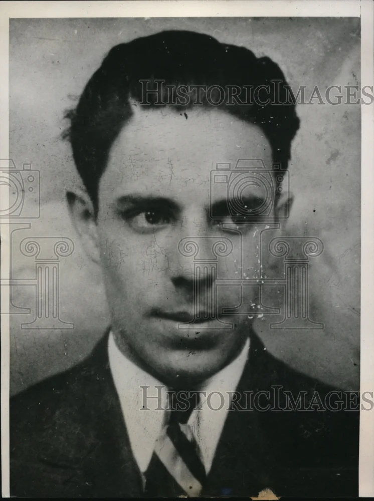 1940 Press Photo George Emanuel held in for slaying Floyd Brumbaugh
