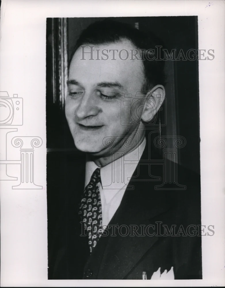 1954 Press Photo George Dietze, Jewelry Engraver of Pittsburgh - ned13622