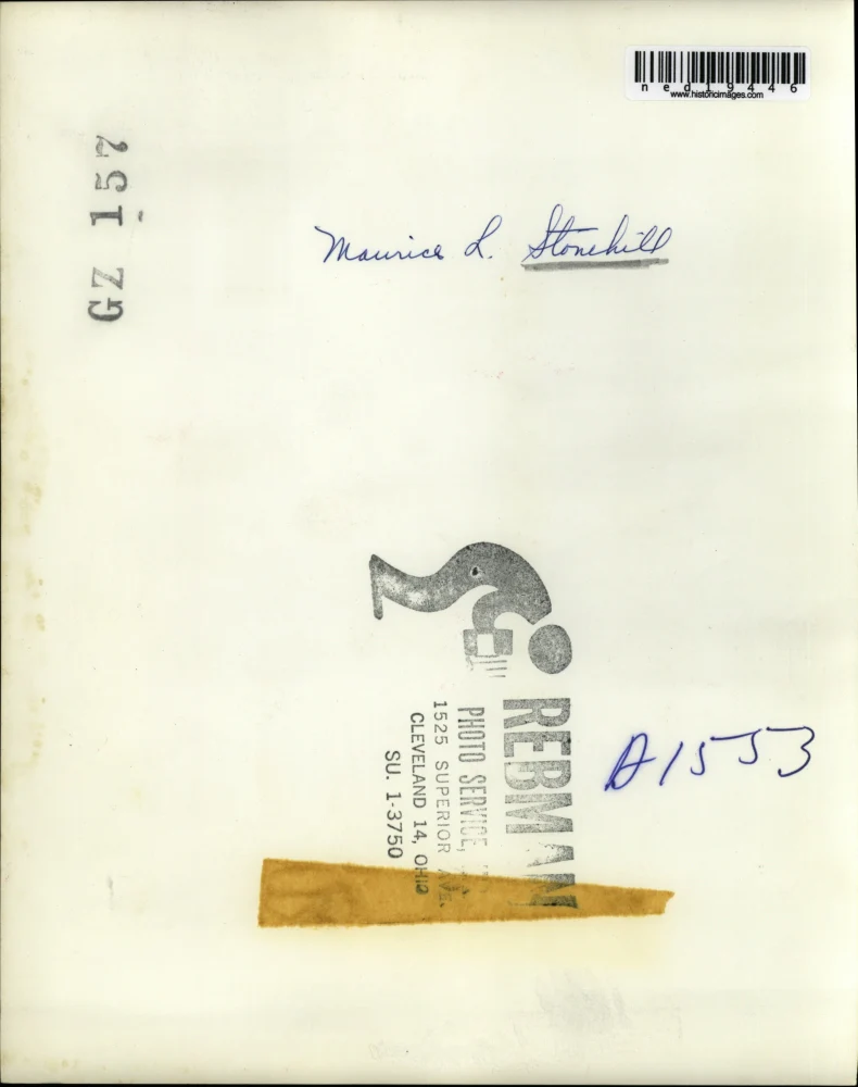 Press Photo Maurice L. Stonehill - Image 2