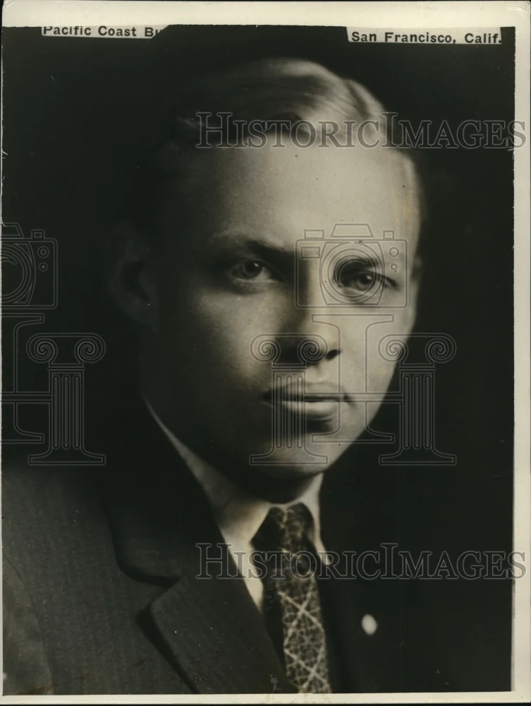 1927 Press Photo Henry Cramer Lost In Cascade Mountain