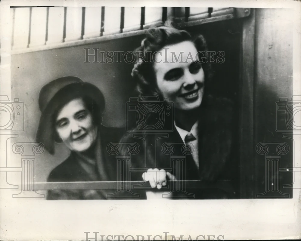 1948 Press Photo Princess Anne of Bourbon Parma fiancÃÆE™ÃƒEšÃ‚©e of Ex-King Michael of