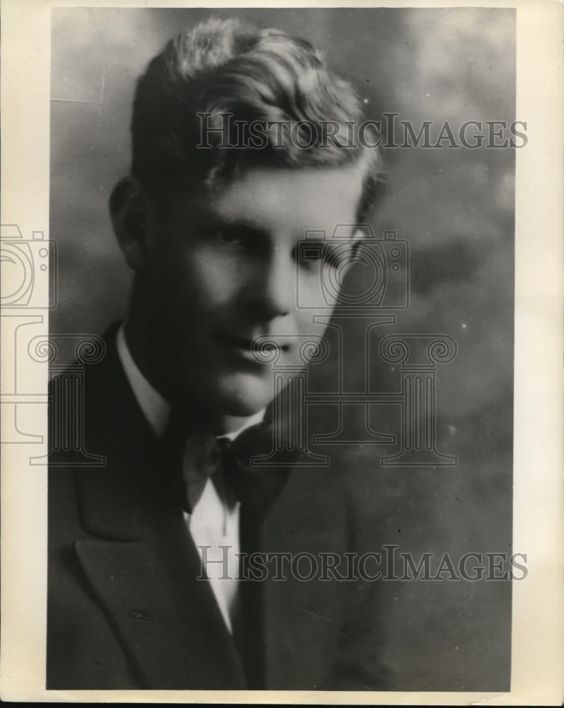 1930 Press Photo George L Gottschall baritone of Lovelock Nev