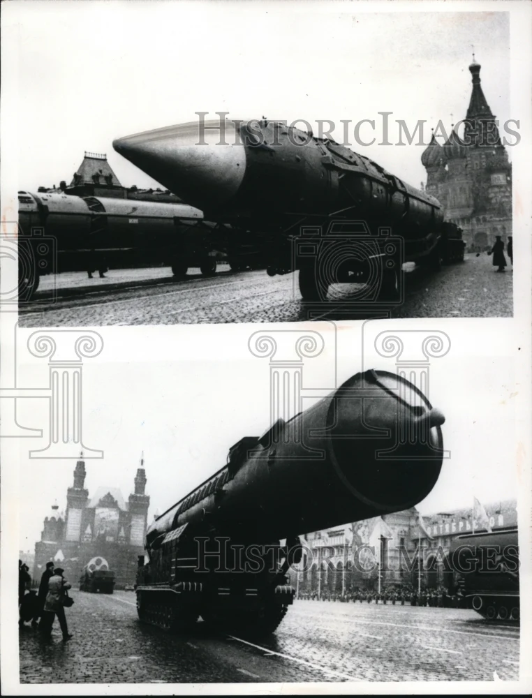 1965 Press Photo Moscow celebrated the 48th anniversary of Bolshevik Revolution