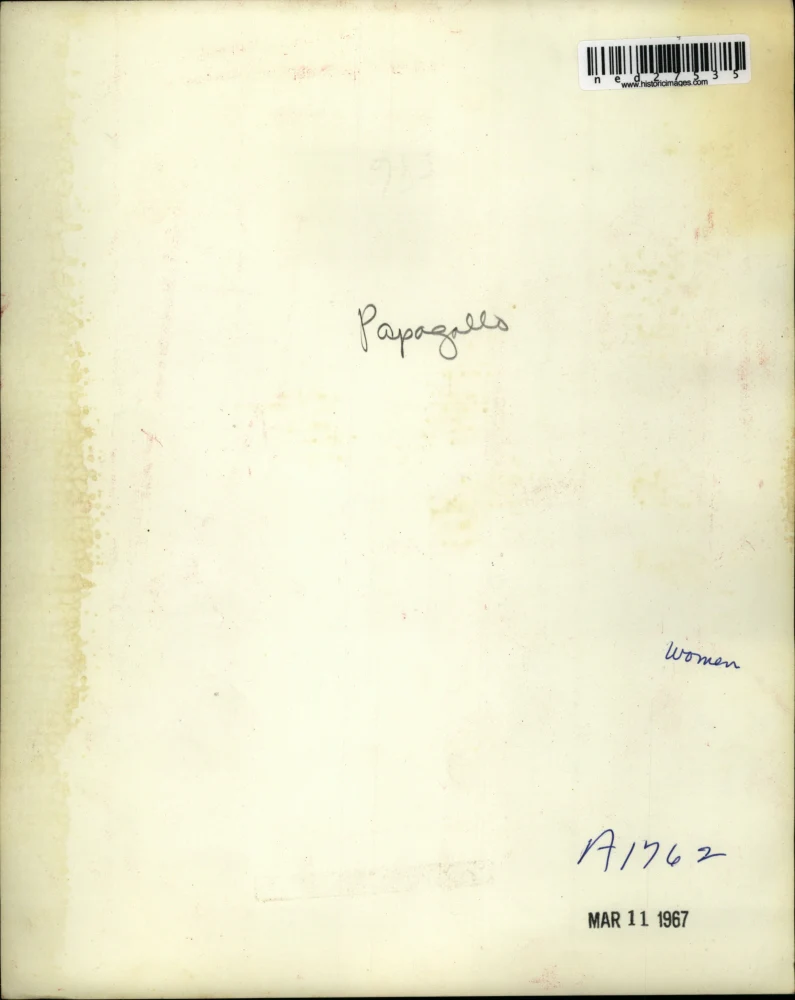 1967 Press Photo Papogallo - Image 2