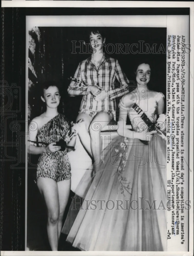 1960 Press Photo obile Ala 3 winners in second day's competition in Americas