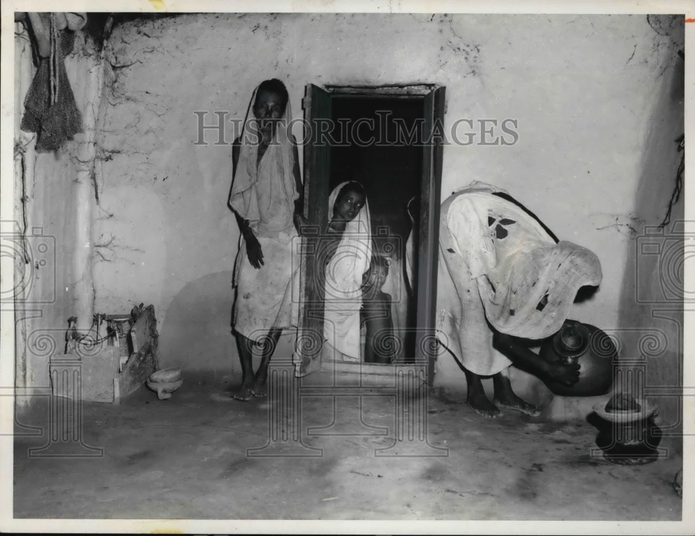 1971 Press Photo Best House In Town Swept Clean