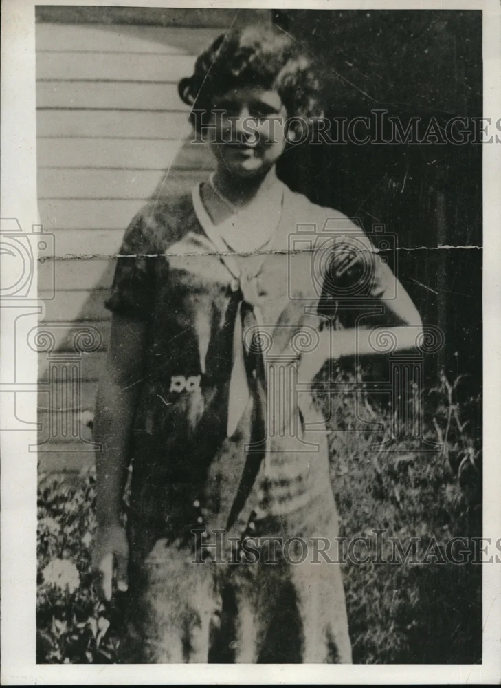 1933 Press Photo Margaret Owens And Norma Drummond Missing For 5 Months