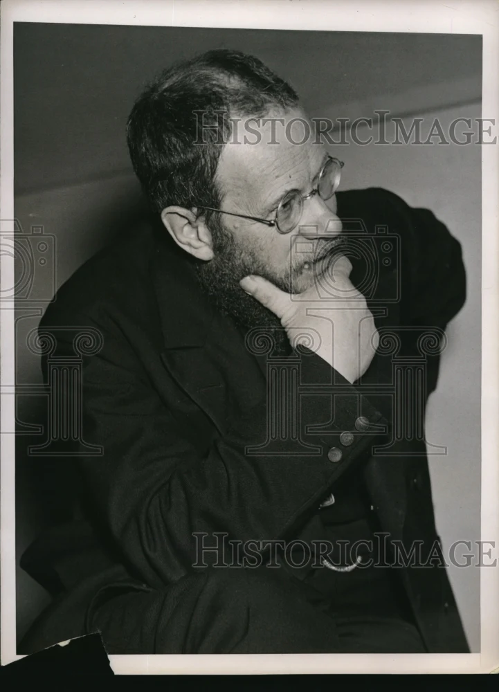 1937 Press Photo Bishop Pierre Fallaize