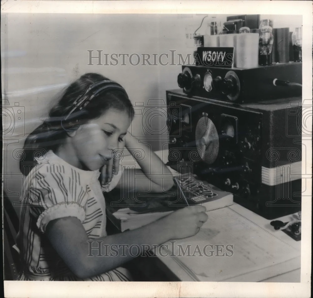 1948 Press Photo Philadelphia Pa 10 year old Jane Blebermann believed to be