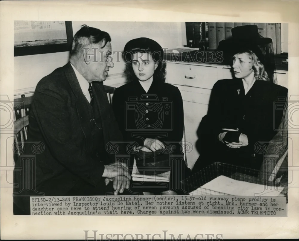 1948 Press Photo Jacqueline Horner accused of breaking city laws - ned35565