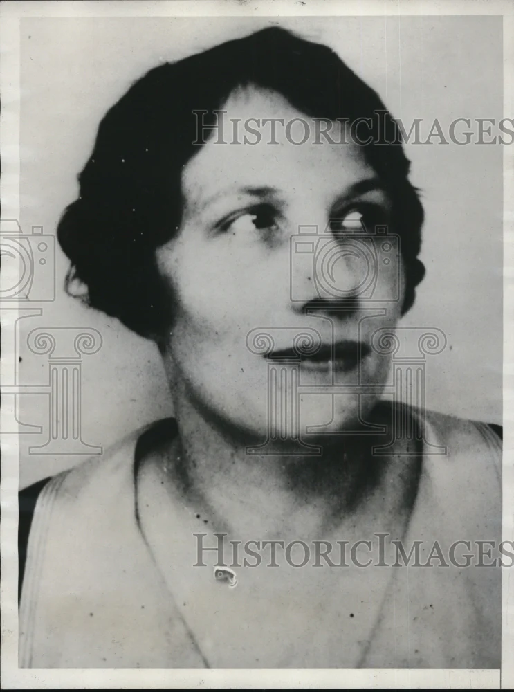 1932 Press Photo Edith Stewart Court Deputy Murdered Police Jilter Suitor