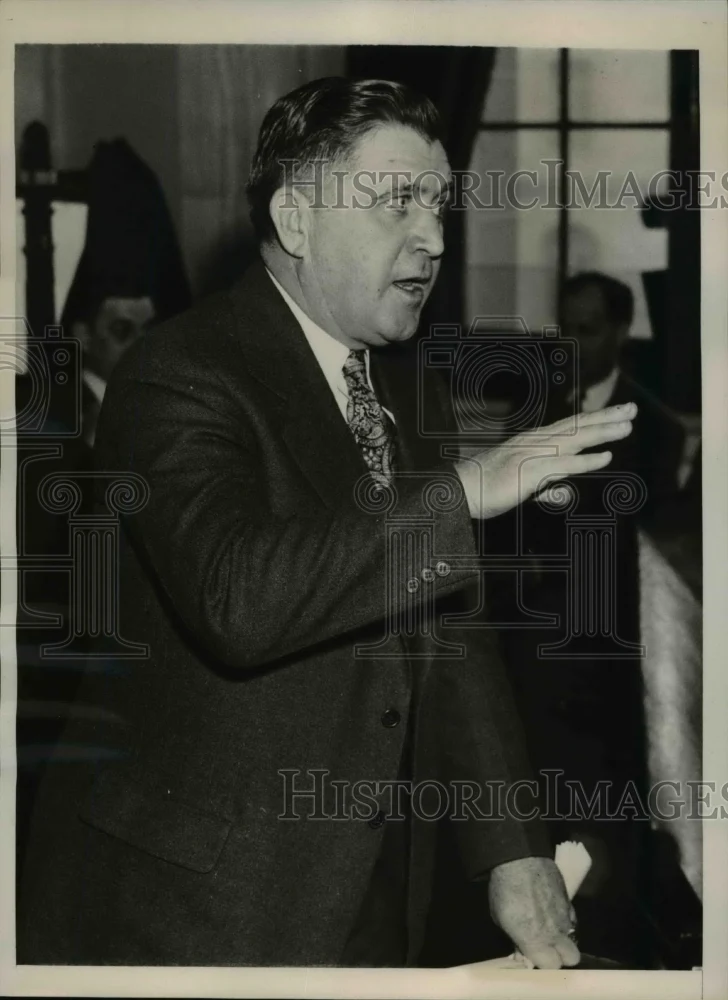 1939 Press Photo Ranson Aldridge seeks additional funds for cotton farmers