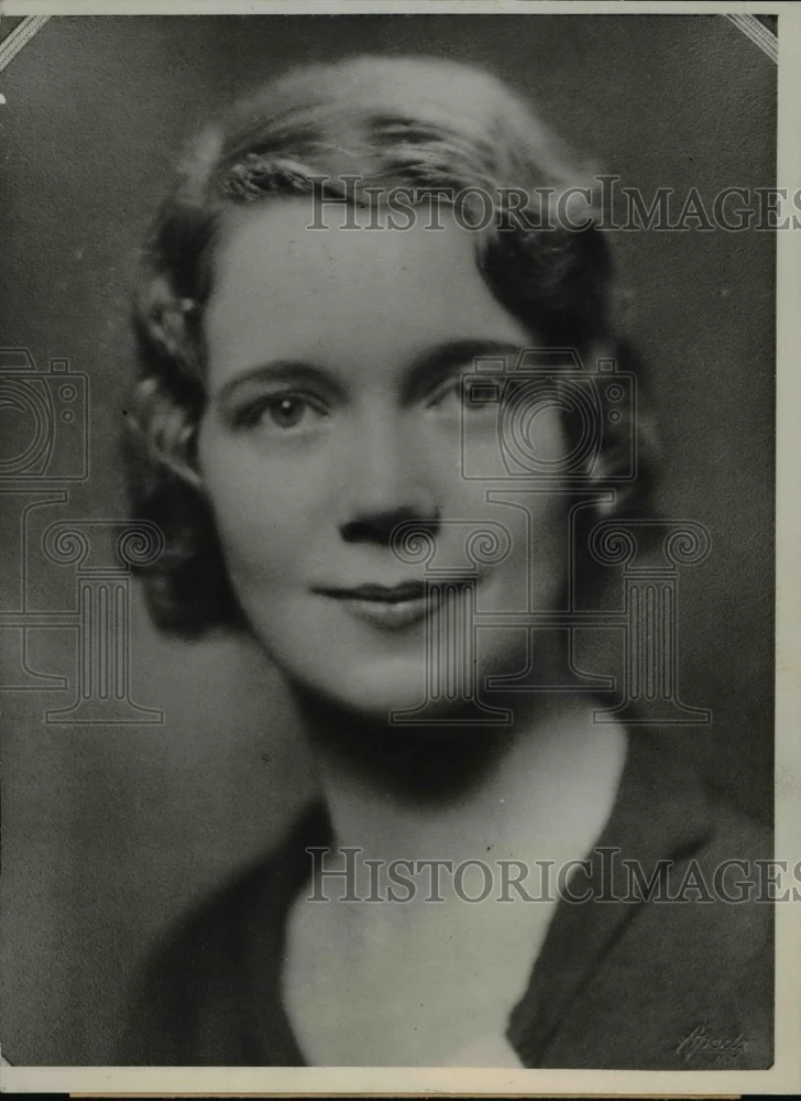 1933 Press Photo Pulitzer Prize Winner Margaret Haley From New York