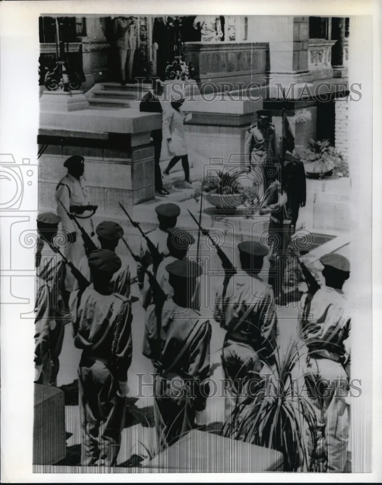 1973 Press Photo of Mrs. Izabel Ursala Tichi. First Lady to the Ambassador of th
