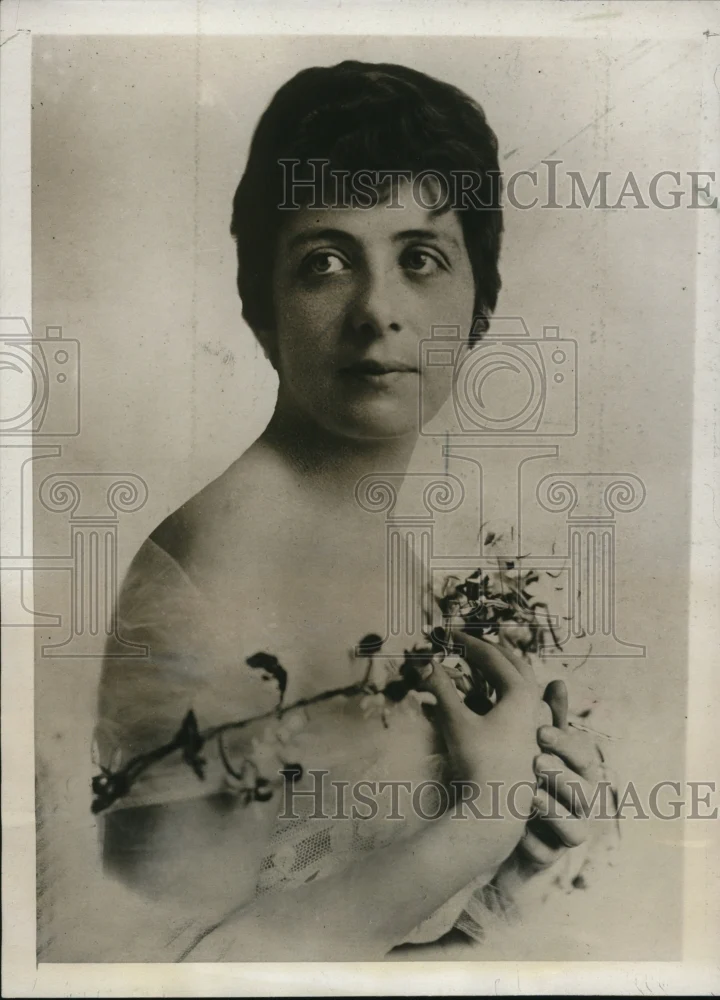 1931 Press Photo Princess Laura Stallo, Now Penniless