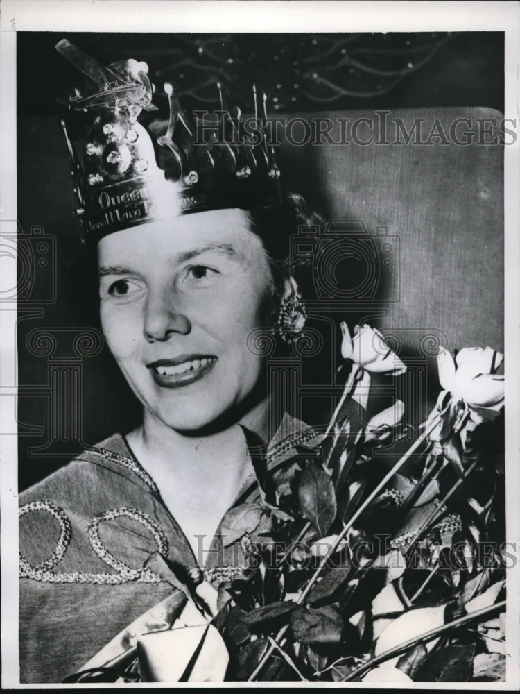 1957 Press Photo Mrs.Florence Krohn,reigns Flying Farmers Assoc Convention