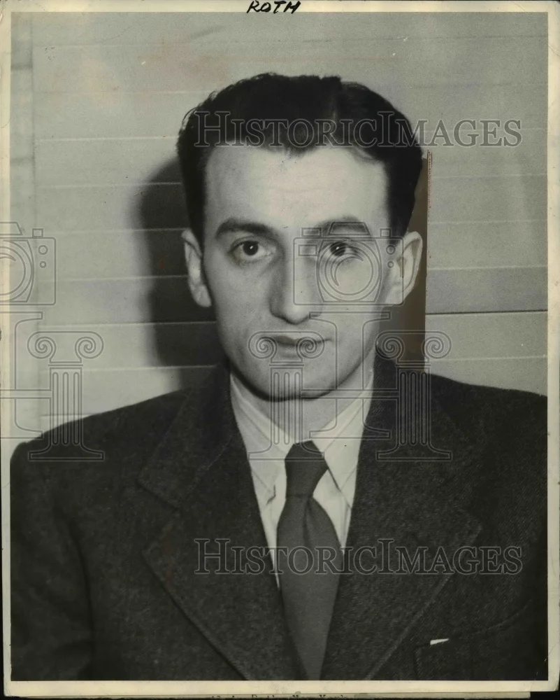 1944 Press Photo Alvin Roth - nee04262